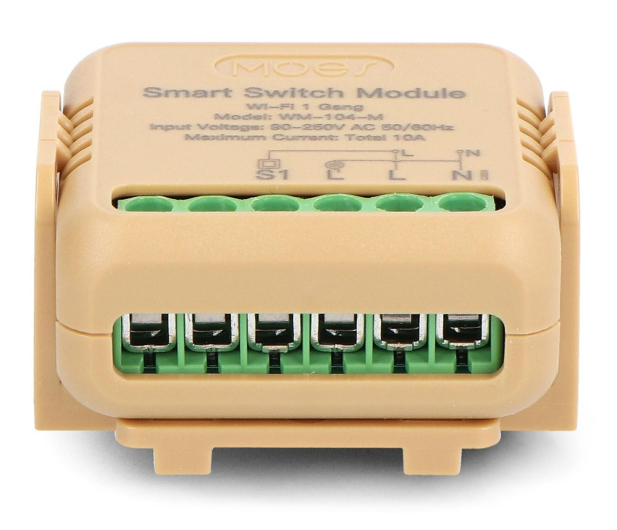 MOES Przekaznik dopuszkowy pojedynczy Mini Wi-Fi  TUYA - 1323830 - zdjęcie 2